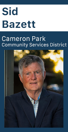 Sid Bazzett for Cameron Park CSD